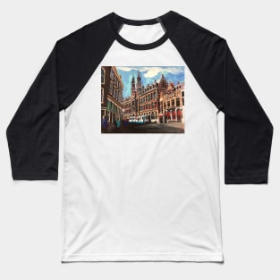 Amsterdam, Post Office Baseball T-Shirt